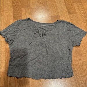 Arizona Gray Cropped Tee
